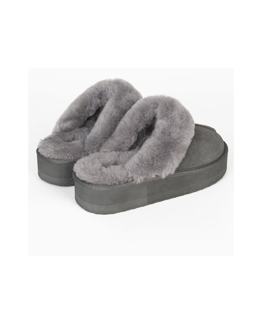 Gooce-EMELINE-Winter-Suede-Sloppers-schwarz