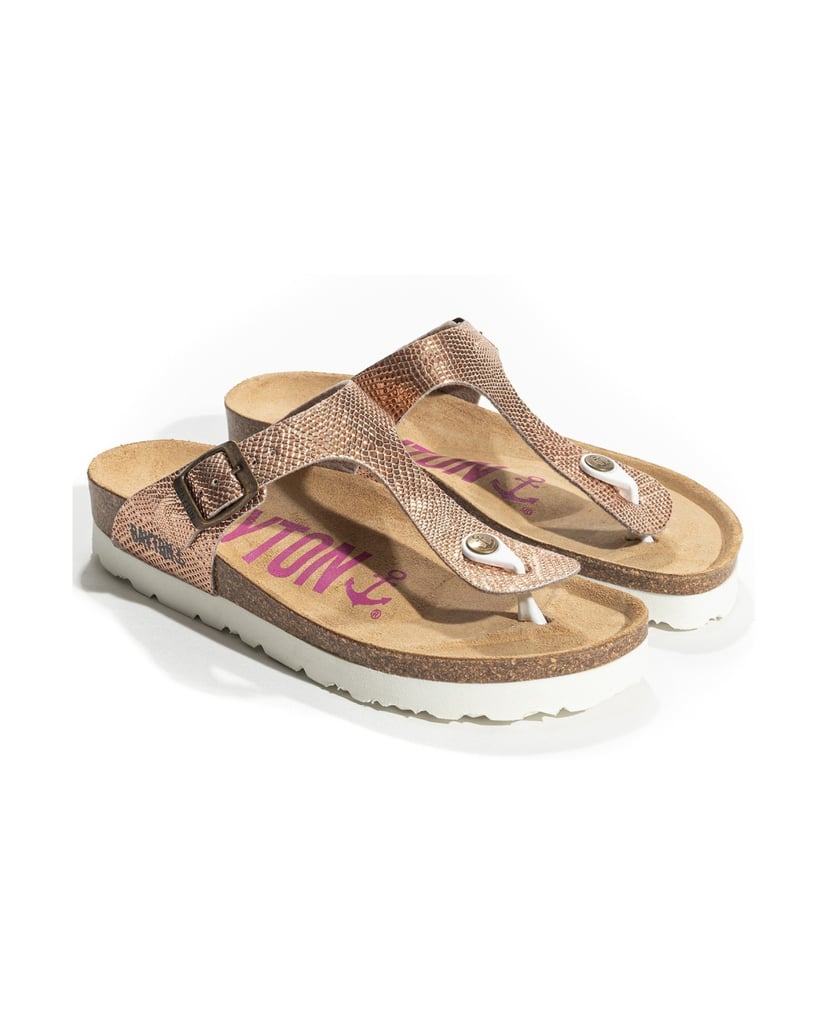Bayton-Cairns-Damen-Pantoletten-gold