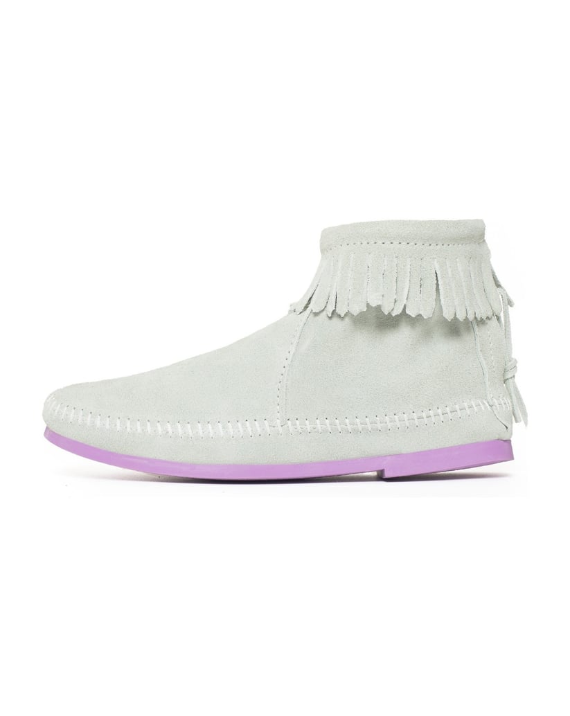 MINNETONKA-Stiefel-mit-Reißverschluss-hinten-grün