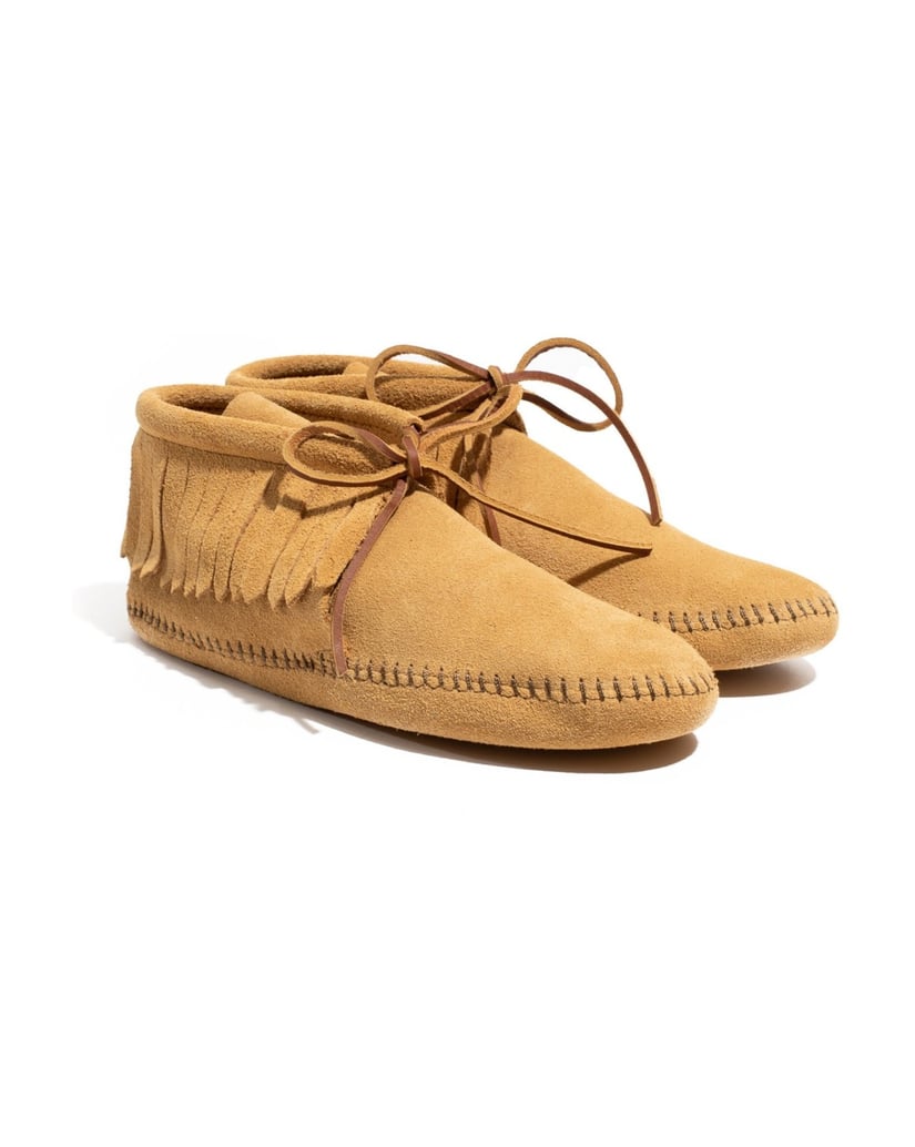 MINNETONKA-Klassischer-Fransenstiefel-schwarz