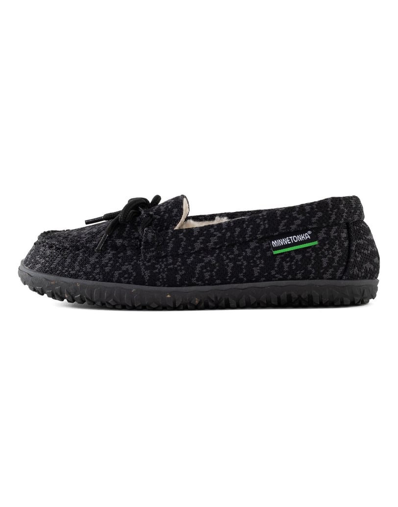 MINNETONKA-Mokassins-für-Damen-Eco-Oak-dunkelgrau