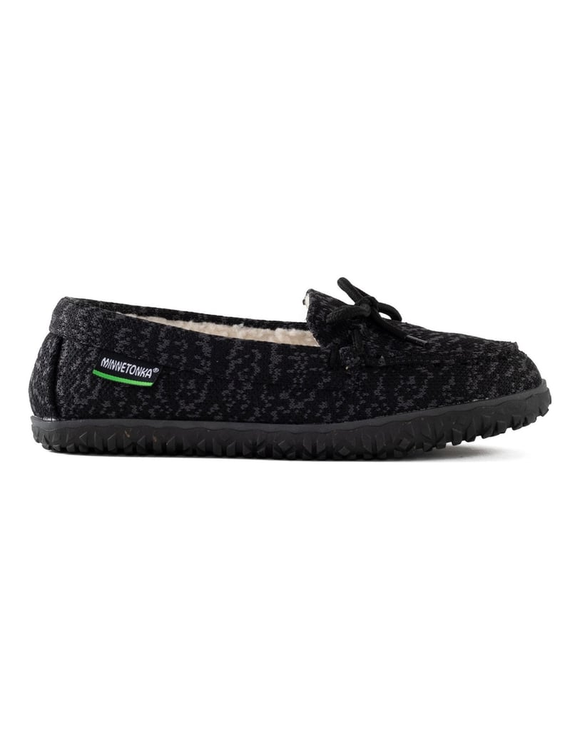 MINNETONKA-Mokassins-für-Damen-Eco-Oak-dunkelgrau