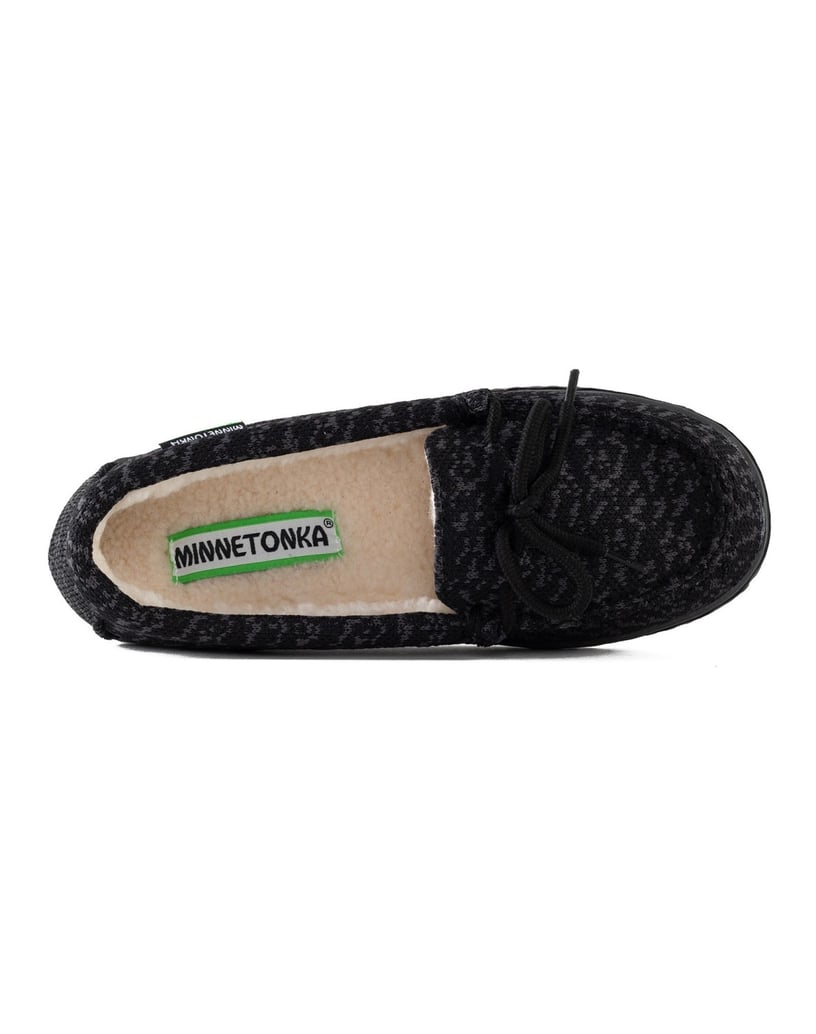 MINNETONKA-Mokassins-für-Damen-Eco-Oak-dunkelgrau
