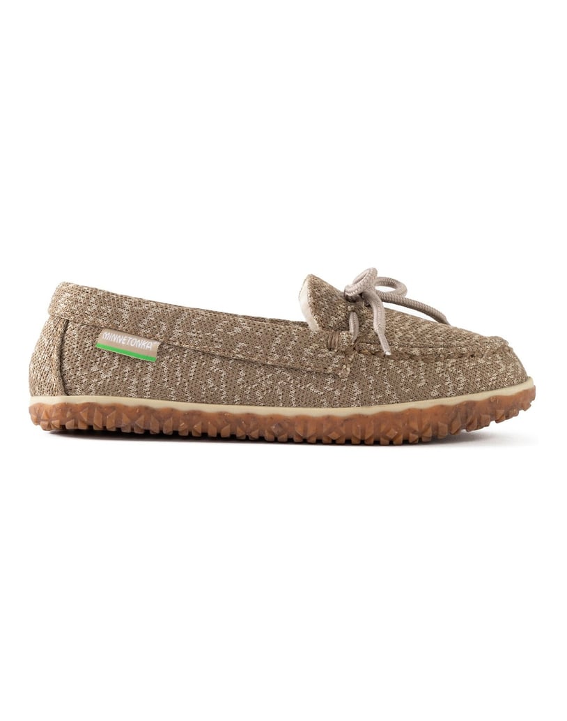 MINNETONKA-Mokassins-für-Damen-Eco-Oak-dunkelgrau