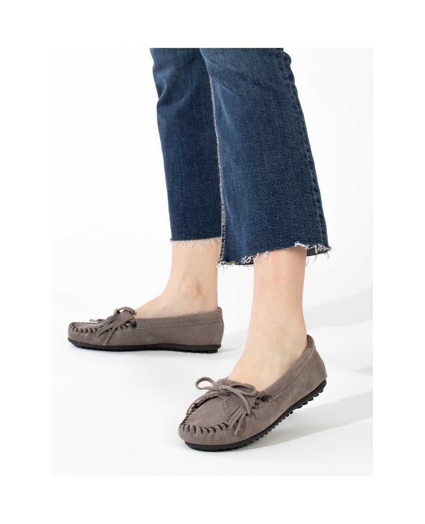 MINNETONKA-Kilty-Mokassins-grau
