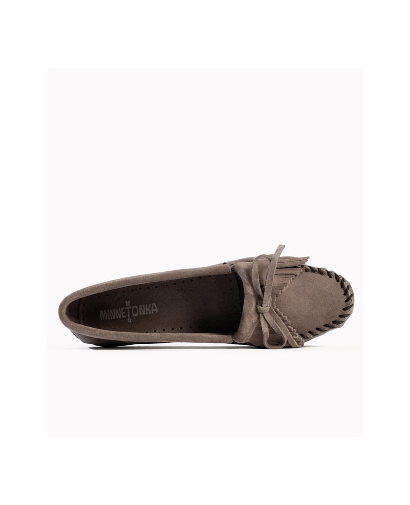 MINNETONKA-Kilty-Mokassins-grau