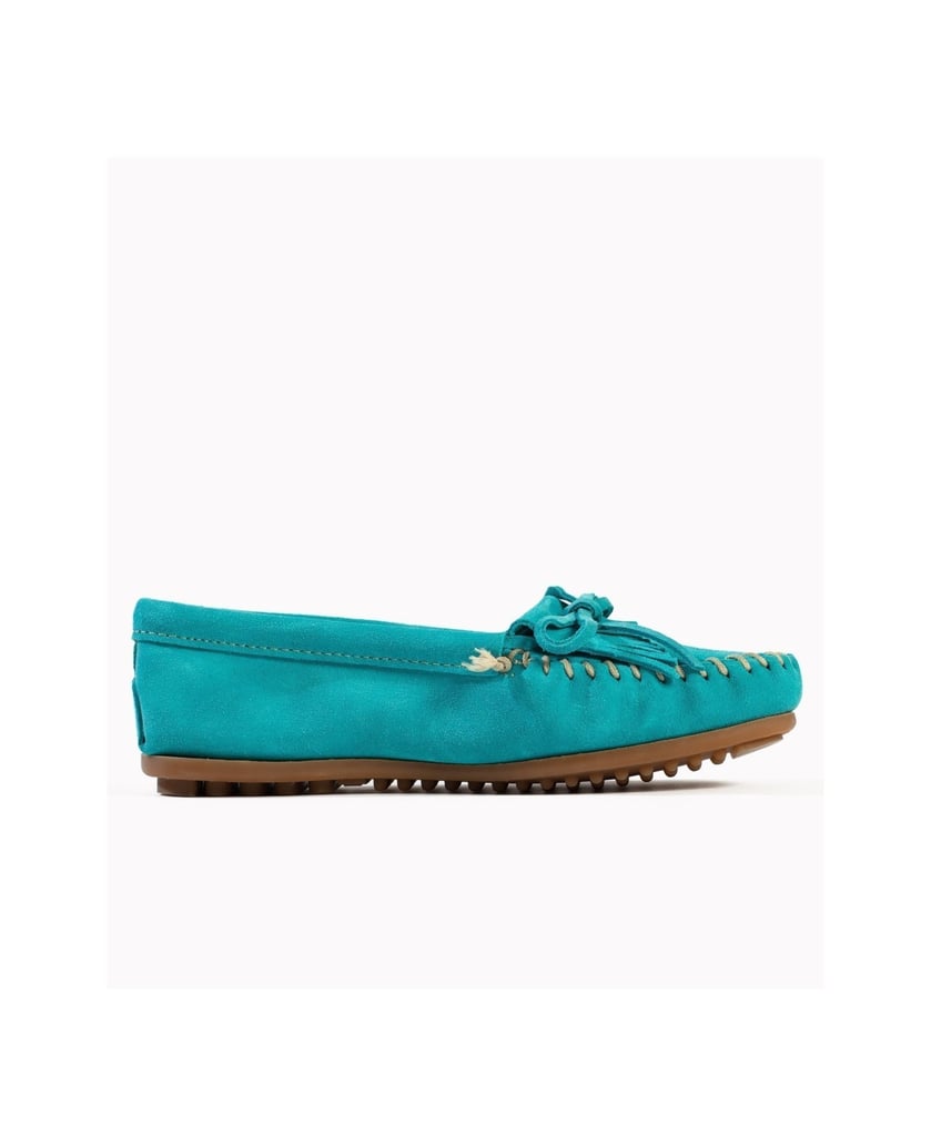 MINNETONKA-Kilty-Mokassins-grau