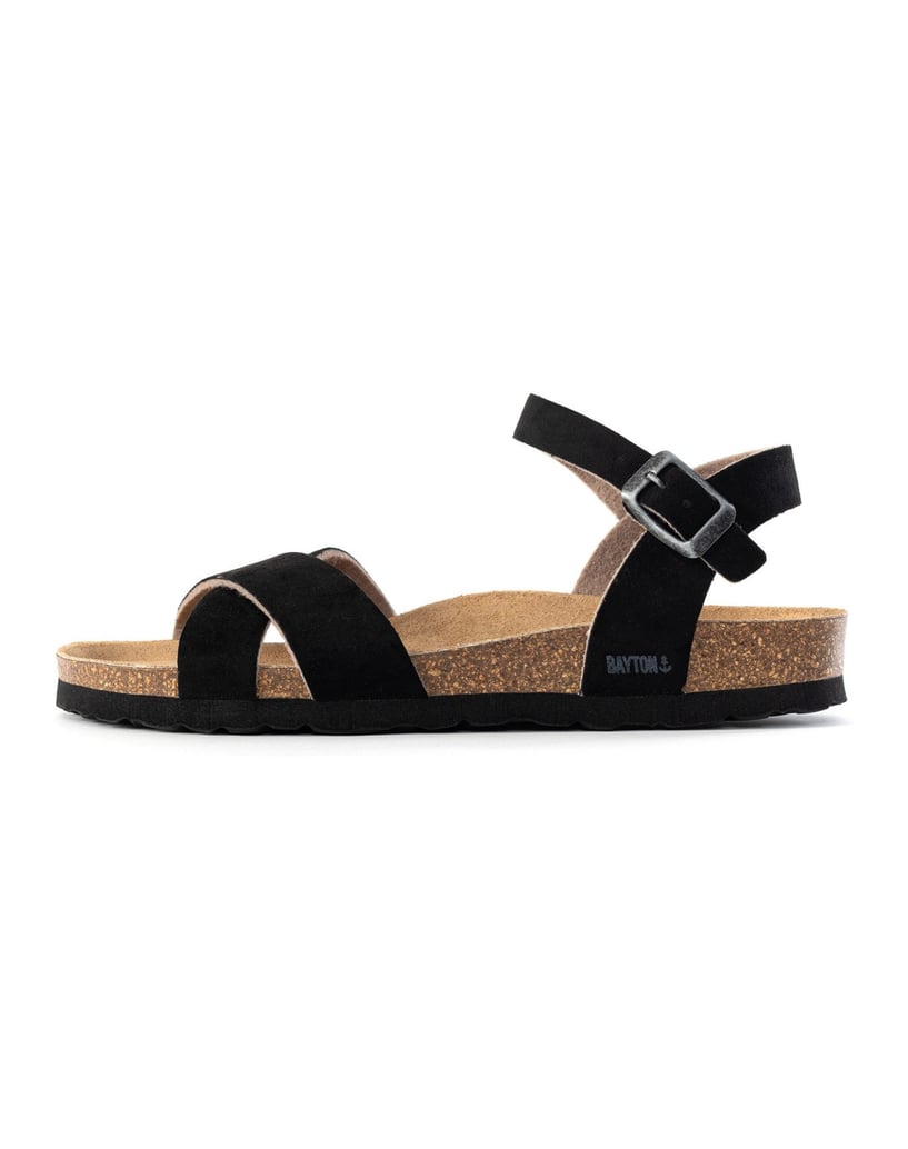 Bayton-Women-sandals-Vallado-schwarz