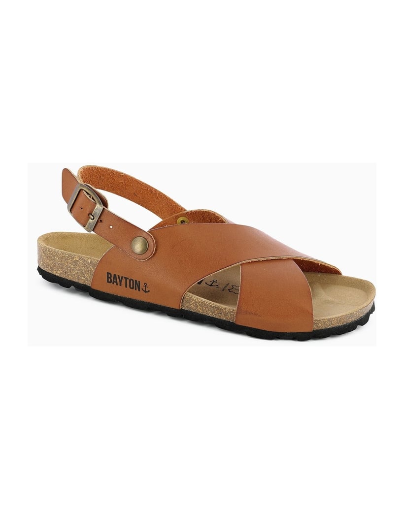 Bayton-Pantoletten-damen-Tweed-camel