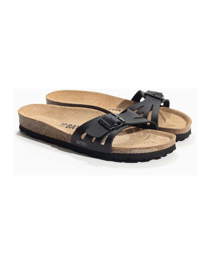 Bayton-Pantoletten-damen-Velours-schwarz