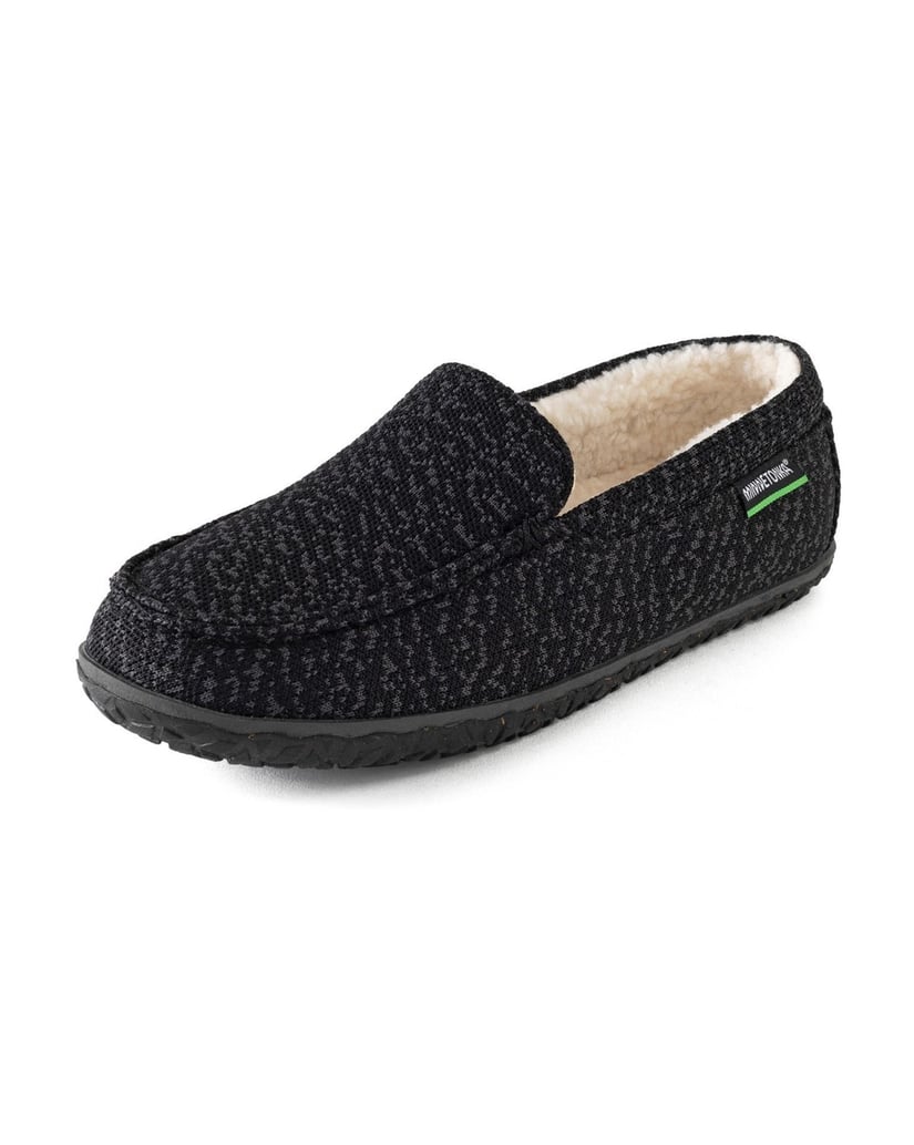MINNETONKA-Mokassins-Eco-Elm-für-Herren-schwarz