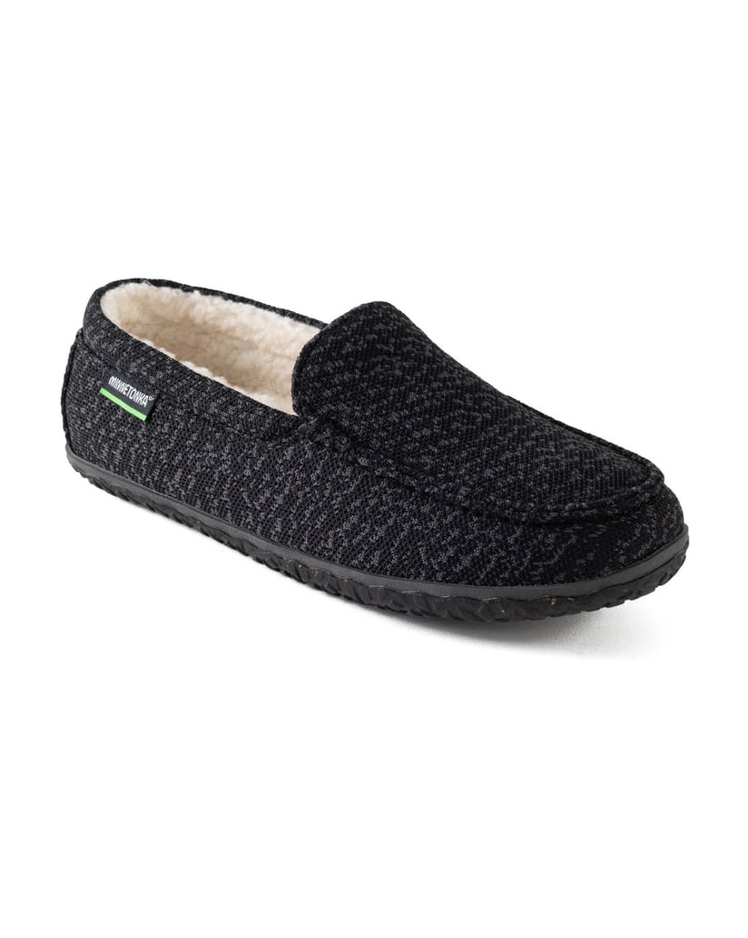 MINNETONKA-Mokassins-Eco-Elm-für-Herren-schwarz