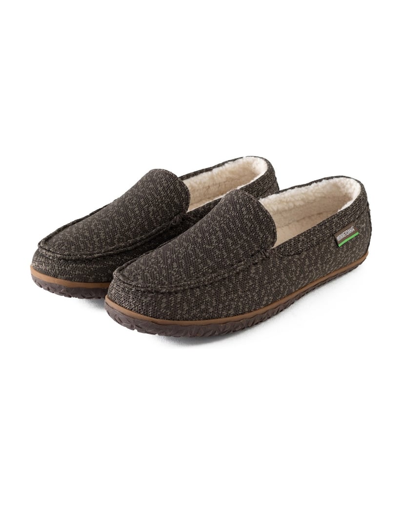 MINNETONKA-Mokassins-Eco-Elm-für-Herren-schwarz