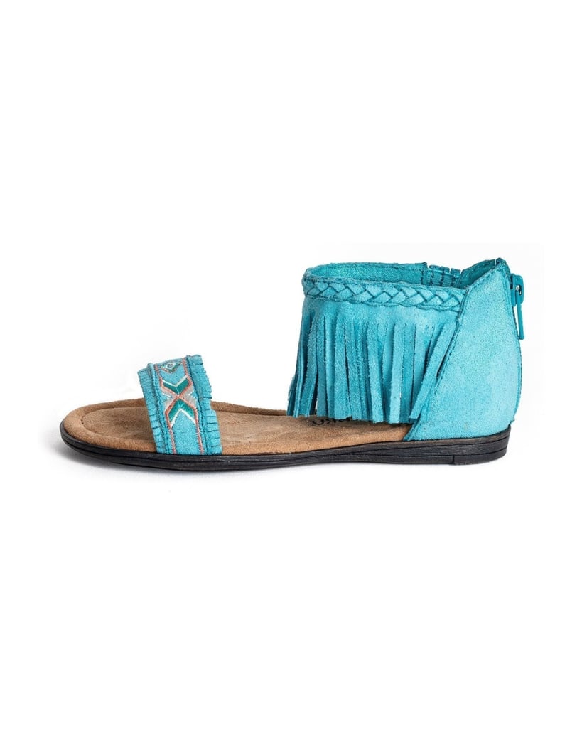 MINNETONKA-Sandalen-Coco-für-Kinder-türkis