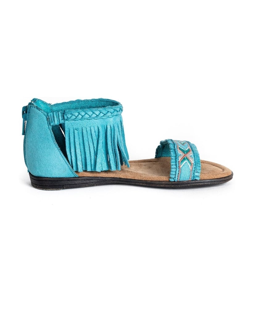 MINNETONKA-Sandalen-Coco-für-Kinder-türkis