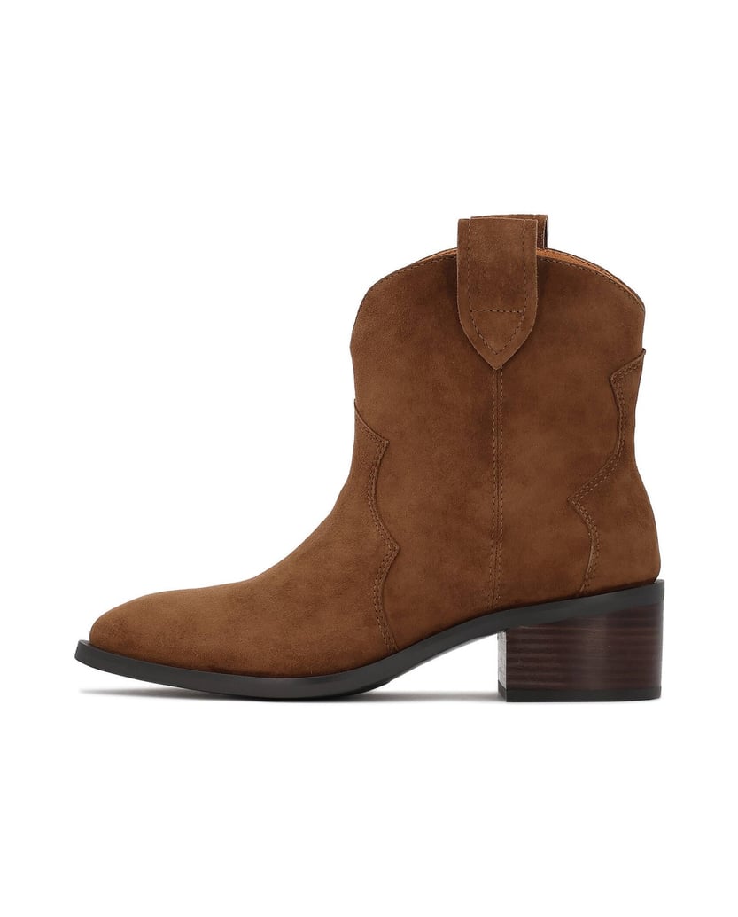 Kazar-Brown-suede-cowboy-style-boots-hnědá
