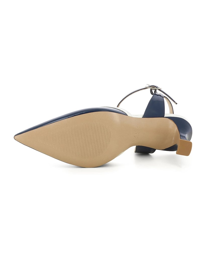 EVITA-DAMEN-PUMPS-HALBOFFEN-PENELOPE-blau-kombiniert