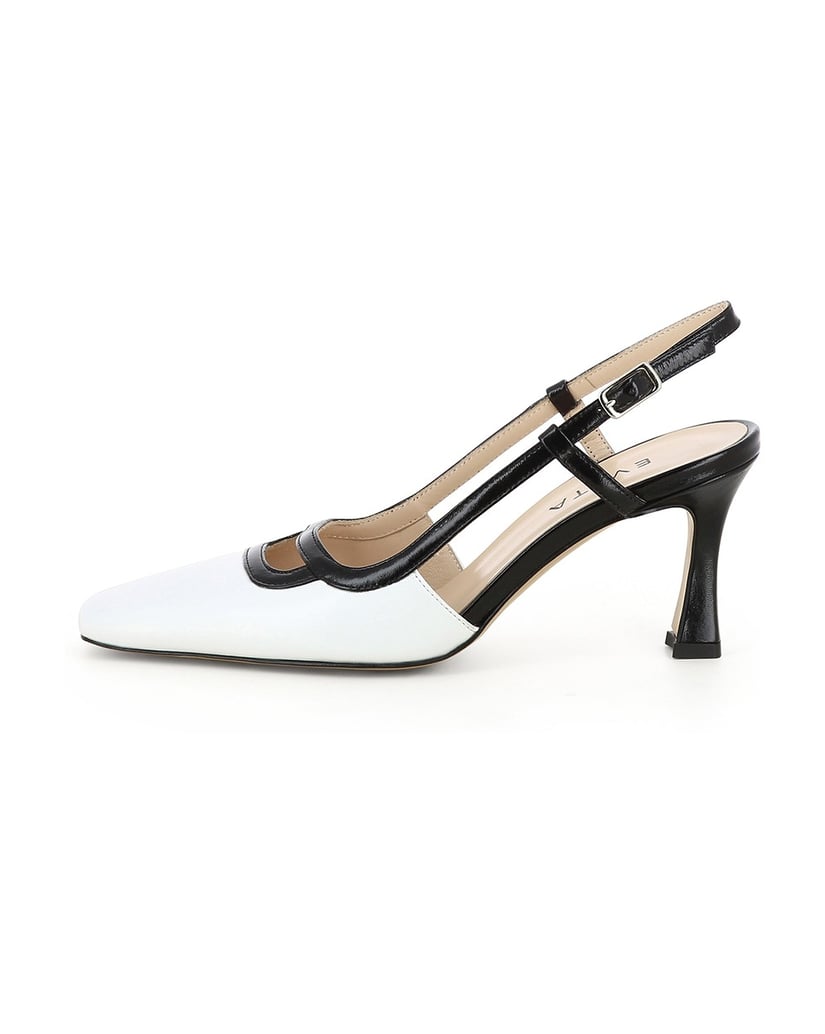 EVITA-DAMEN-SLING-PUMPS-CARMELA-weiss-kombiniert