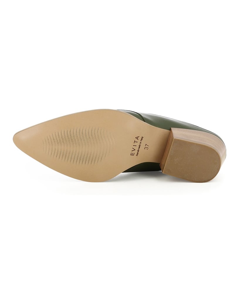 EVITA-DAMEN-COWBOY-PANTOLETTE-GINEVRA-oliv