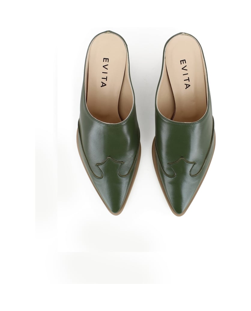EVITA-DAMEN-COWBOY-PANTOLETTE-GINEVRA-oliv