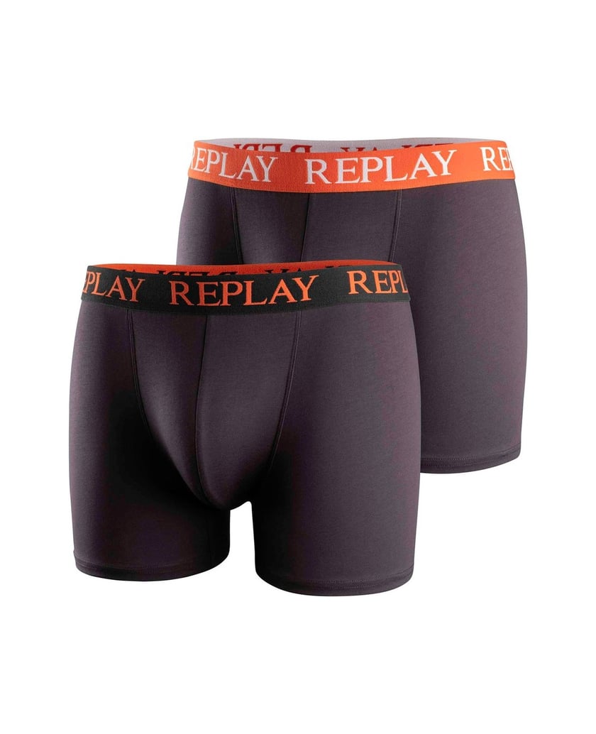 REPLAY-Herren-Boxershort-2er-Pack-schwarz