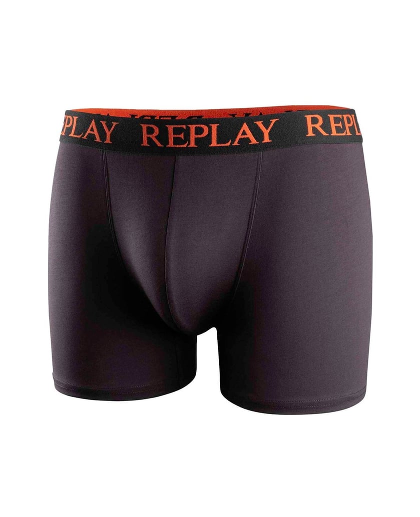 REPLAY-Herren-Boxershort-2er-Pack-schwarz