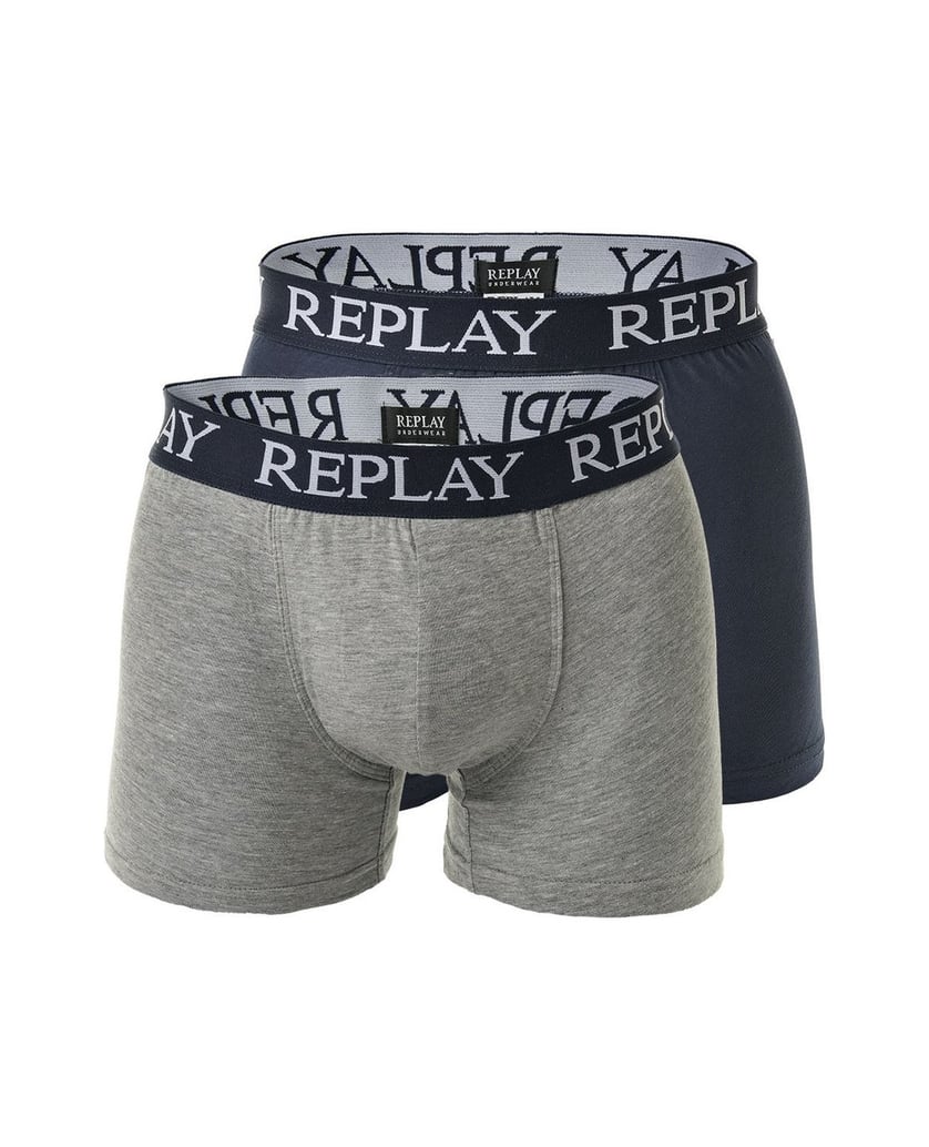 REPLAY-Herren-Boxershort-2er-Pack-schwarz