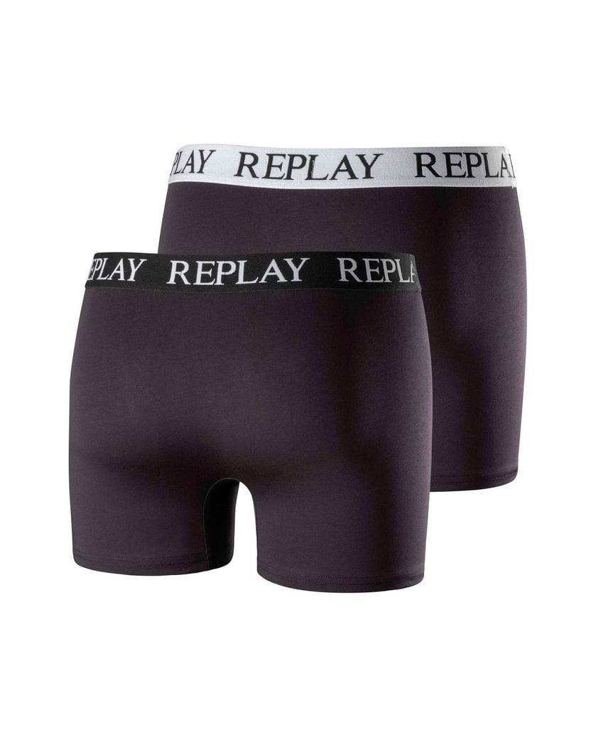 REPLAY-Herren-Boxershort-2er-Pack-schwarz