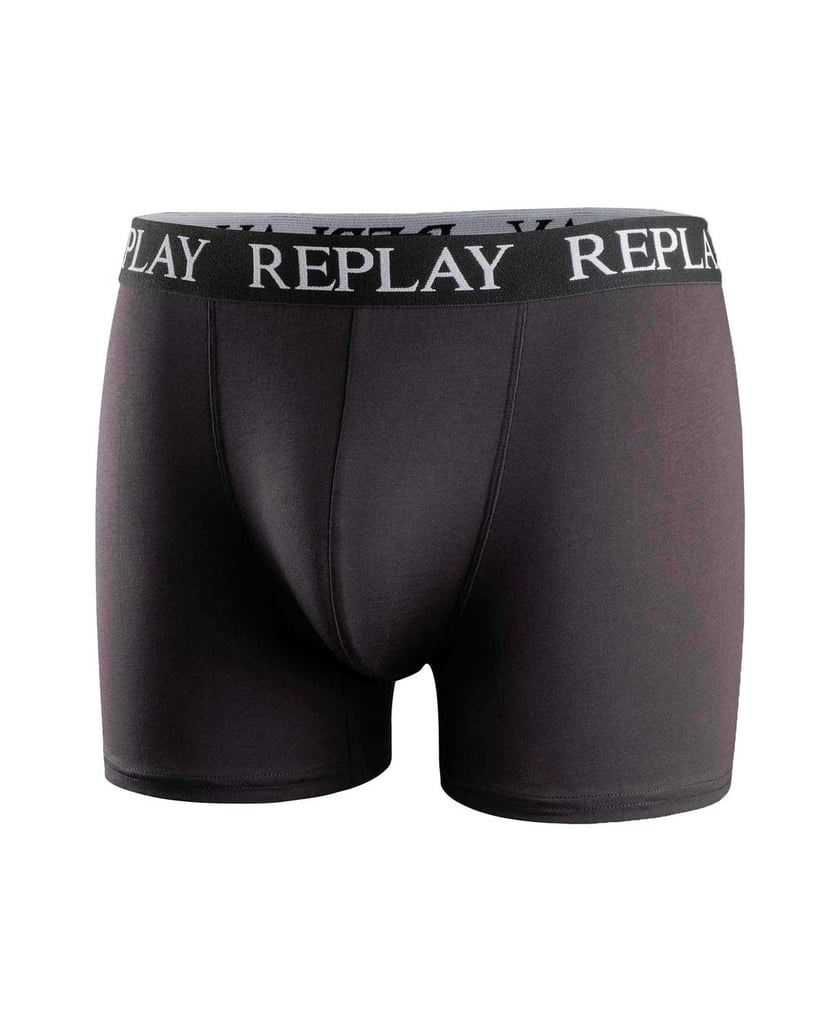 REPLAY-Herren-Boxershort-2er-Pack-schwarz