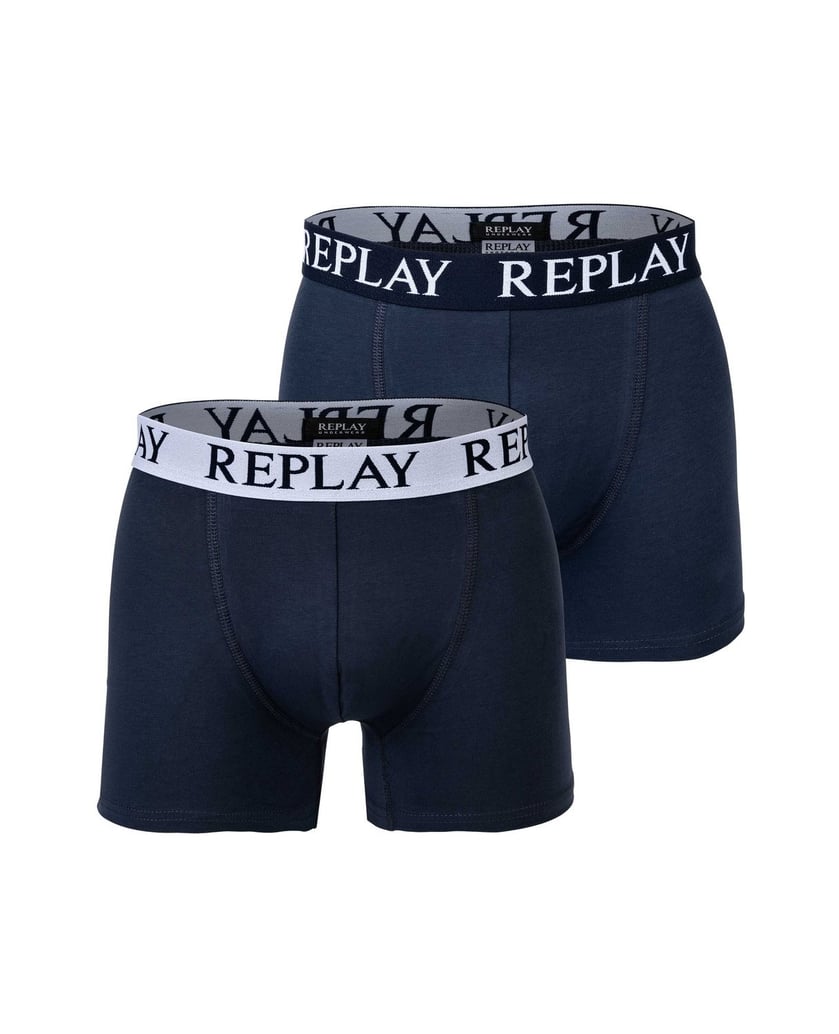 REPLAY-Herren-Boxershort-2er-Pack-schwarz