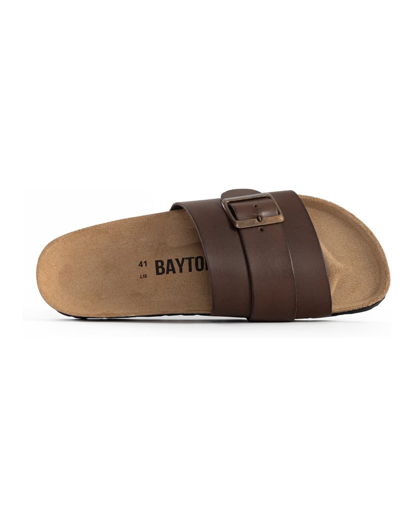Bayton-Pantolette-Sombrero-braun