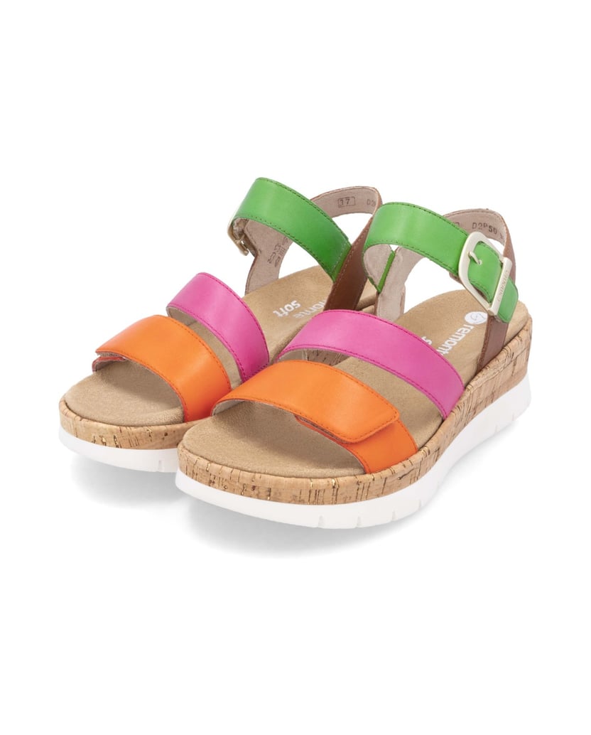 Remonte-Keilsandaletten-D2P50-multicolor