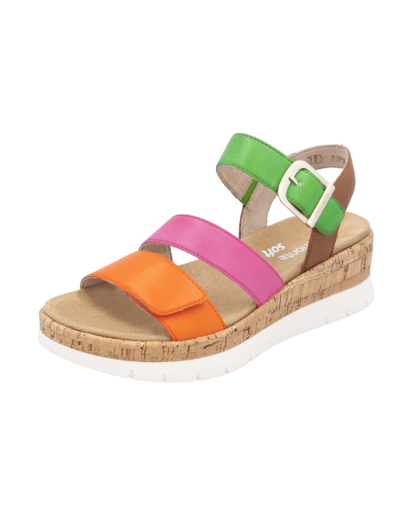 Remonte-Keilsandaletten-D2P50-multicolor