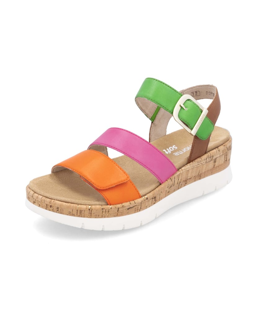 Remonte-Keilsandaletten-D2P50-multicolor