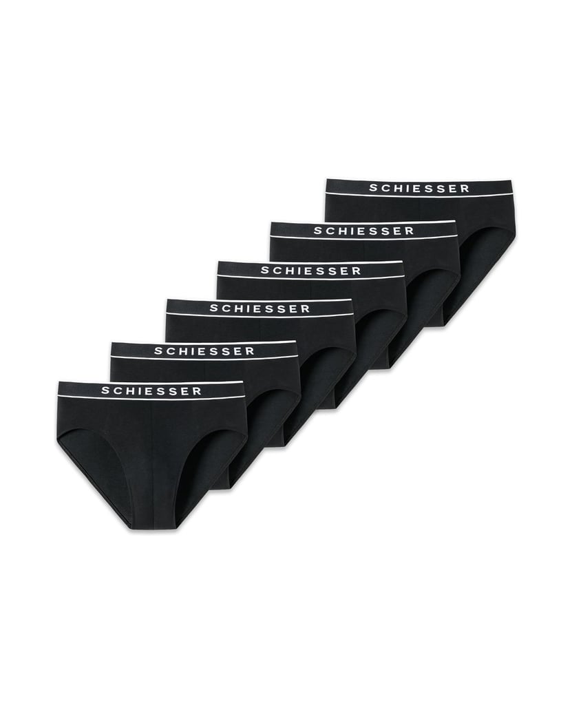 SCHIESSER-Herren-Slip-6er-Pack-6PACK-Rio-Slip-