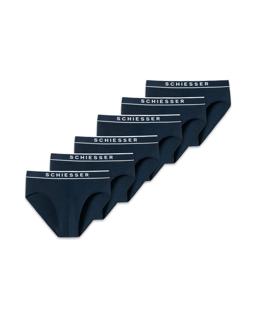 SCHIESSER-Herren-Slip-6er-Pack-6PACK-Rio-Slip-