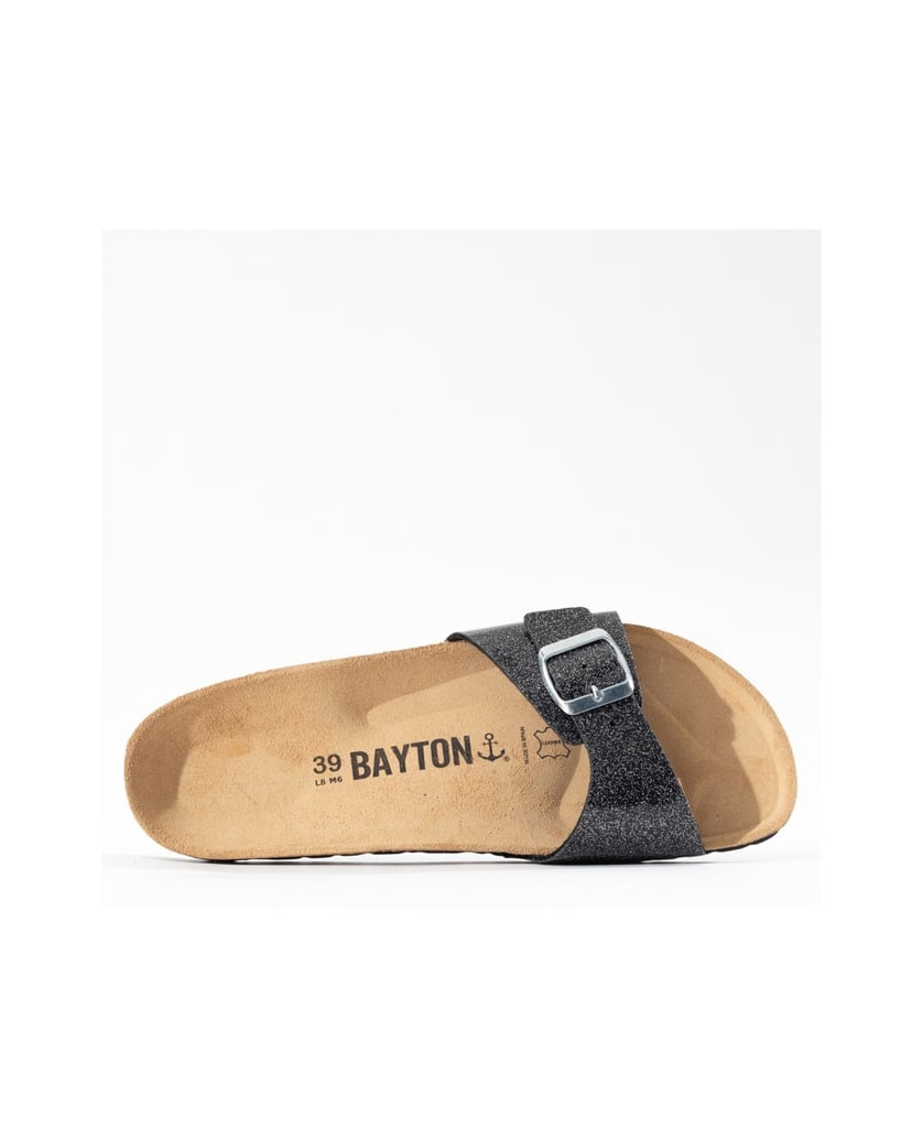 Bayton-Zephyr-flat-mules-schwarz