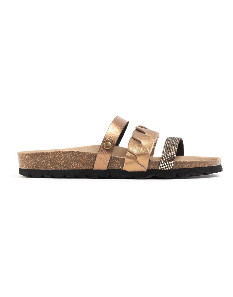 Bayton-Leather-women-sandals-CORAIL-orange