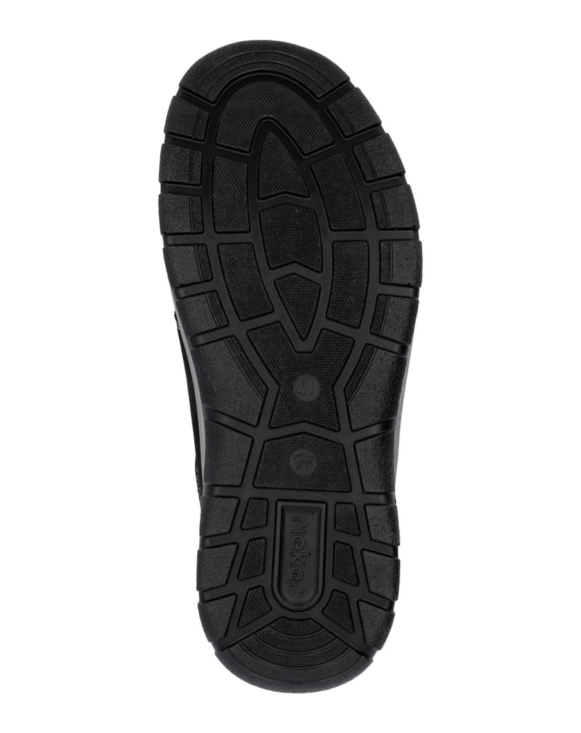 Rieker-Slipper-03656-schwarz