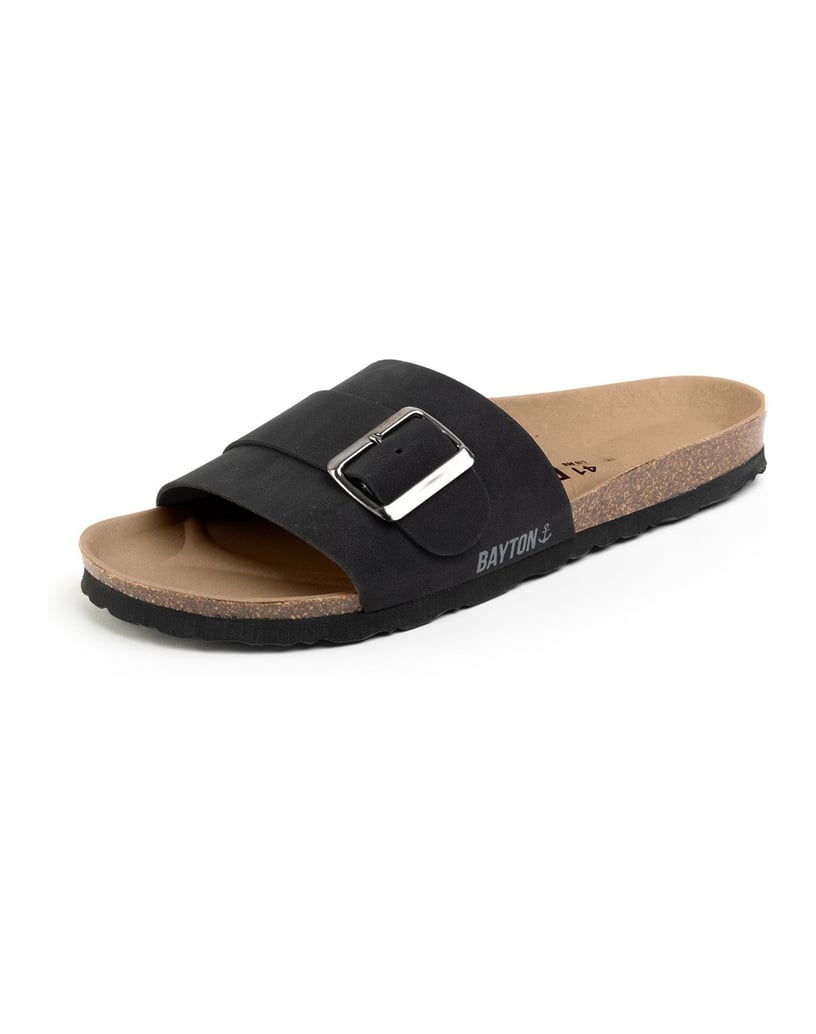 Bayton-Pantoletten-Sombrero-Leder-Innensohle-schwarz