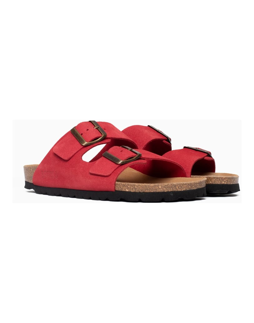Bayton-Pantoletten-Damen-ATLAS-rot