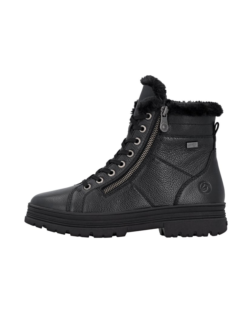 Remonte-Schnürstiefel-D2U73-schwarz