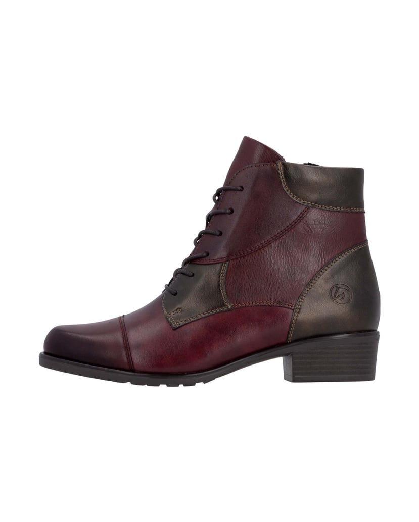 Remonte-Stiefeletten-D6882-rot