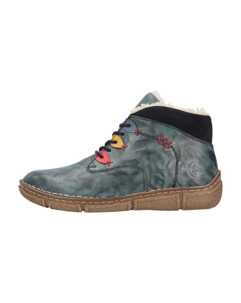Rieker-Kurzstiefel-Z3724-grün