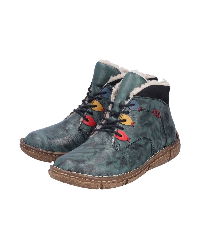 Rieker-Kurzstiefel-Z3724-grün