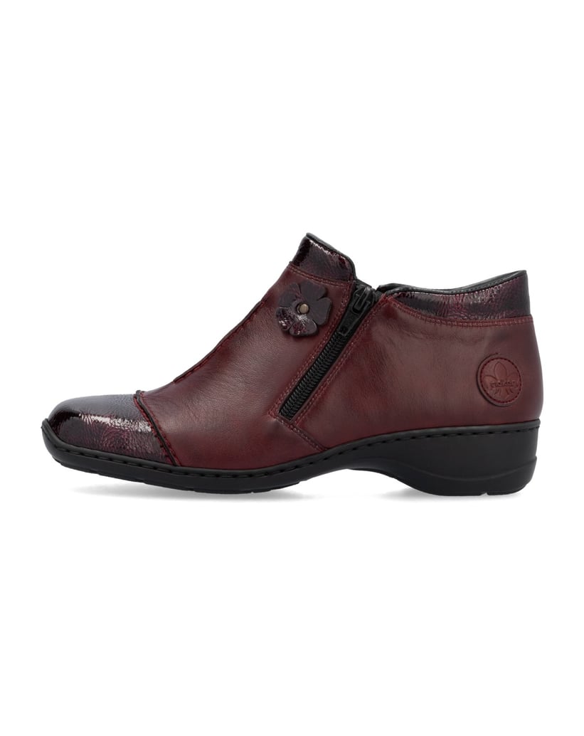 Rieker-Krátke-čižmy-58388-červená