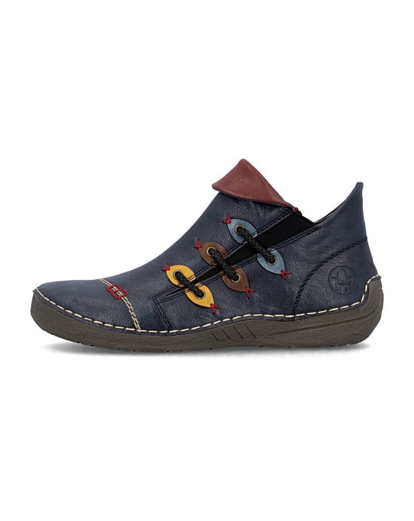 Rieker-Krátke-čižmy-72581-modrá