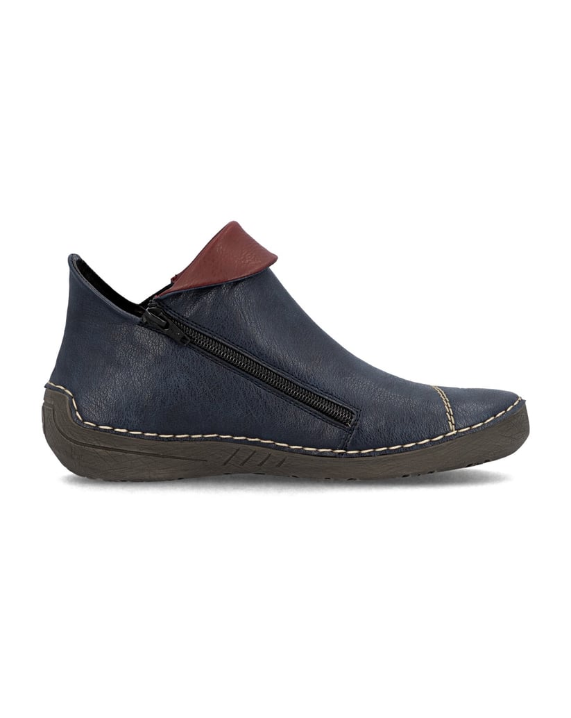 Rieker-Krátke-čižmy-72581-modrá