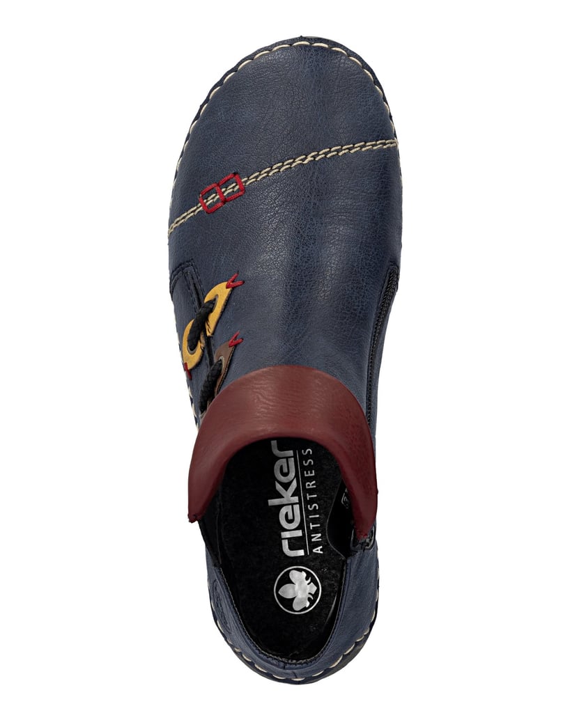 Rieker-Krátke-čižmy-72581-modrá