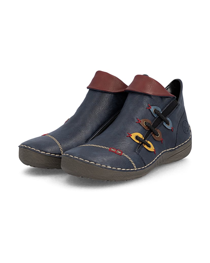 Rieker-Krátke-čižmy-72581-modrá